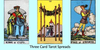 Three card tarot spreads